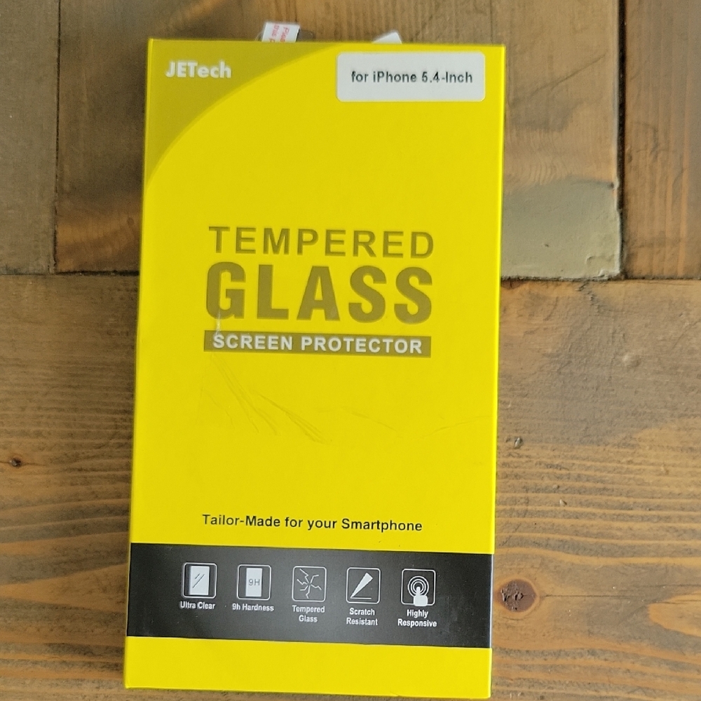 Yellow Tempered Glass Screen Protector for Smartphones